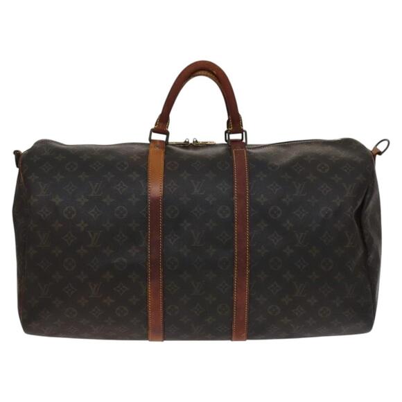 LOUIS VUITTON Monogram Keepall Bandouliere 55 Boston Bag M41414 - Picture 13 of 16